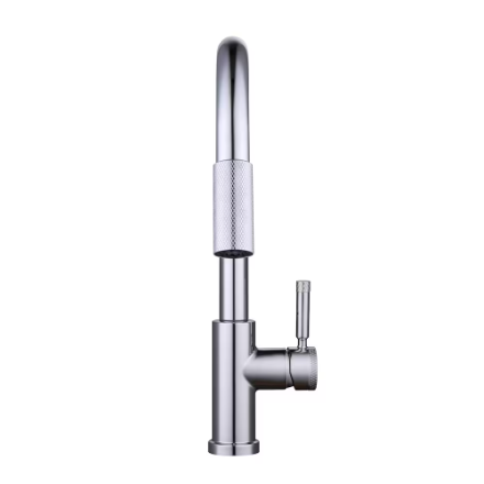 Parnell Pull-Down Sprayer Kitchen Faucet with TurboSpray and FastMount in Chrome, Valve & Deck Plate Included (New)