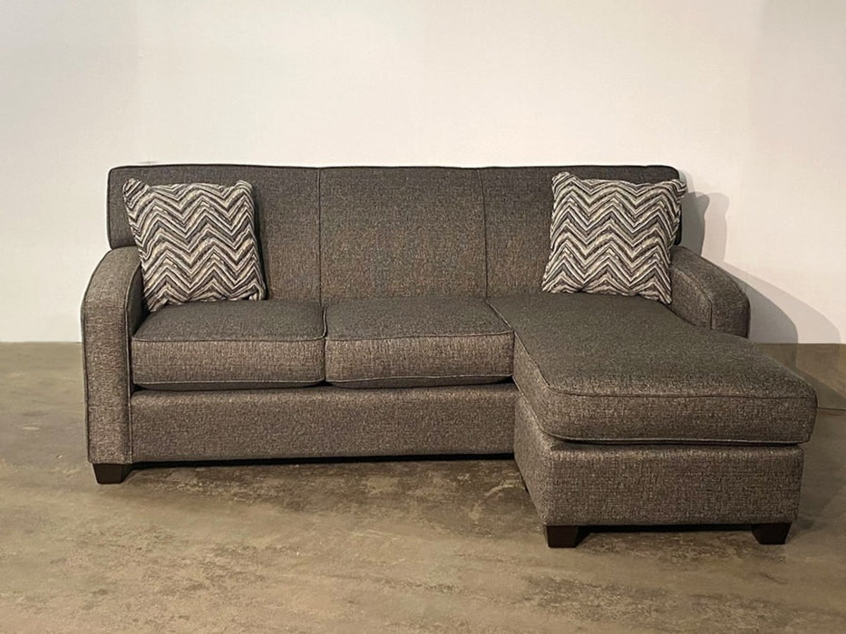 Trent Sofa w/ Bumper – Force Peppercorn (Used)
