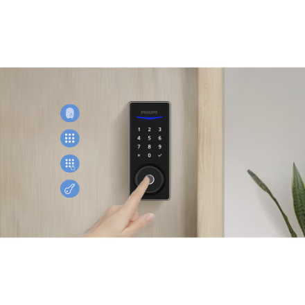 Philips 1000 Series Fingerprint Touchscreen Electronic Deadbolt