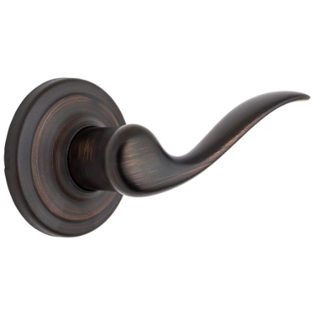 Weiser Prescott x Toluca Venetian Bronze Exterior Door Handle Set/Entry Door Lock with Key (New)