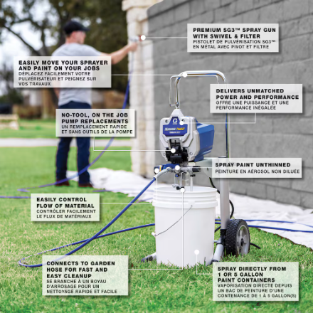 Graco Magnum ProX17 Cart Paint Sprayer (Used)