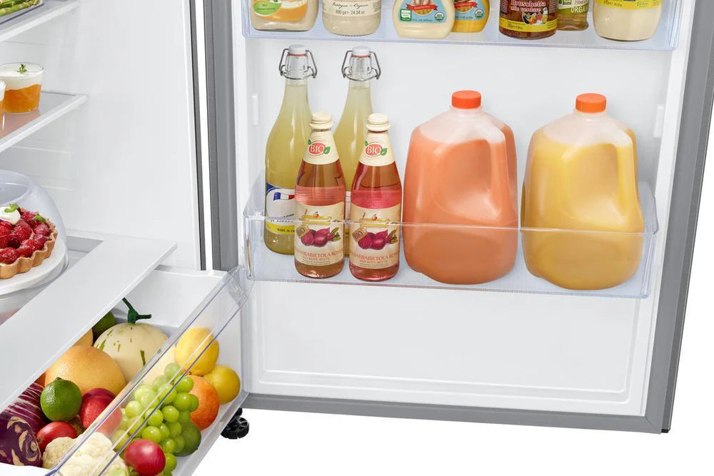 Samsung-Stainless Steel-Top Freezer 27.5 Inch 15.6 cu. ft RT16A6105SR/AA (Used)
