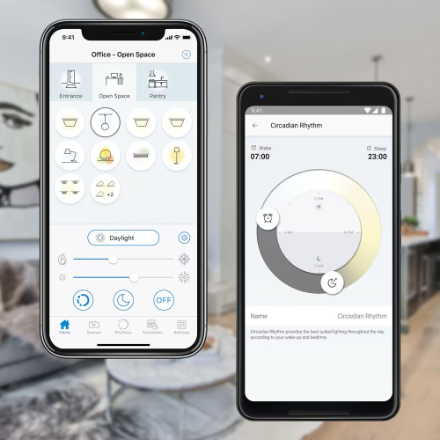 SPEX Lighting by Liteline 6-INCH Connected by WiZ SMART WI-FI RGB + TUNABLE WHITE INTEGRATED LED WHITE TRIM SLIM RECESSED FIXTURE (New)