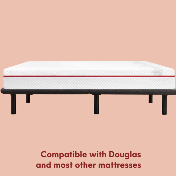 Twin XL Adjustable Bed with Headboard Bracket Kit (New)