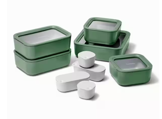 14-Piece Caraway Food Storage Set - Green (new)