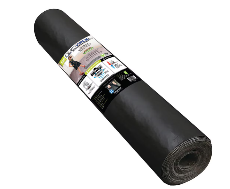 QuietWalk 360 Sq Ft Premium Sound & Moisture Barrier Underlayment for Luxury Vinyl Plank Flooring