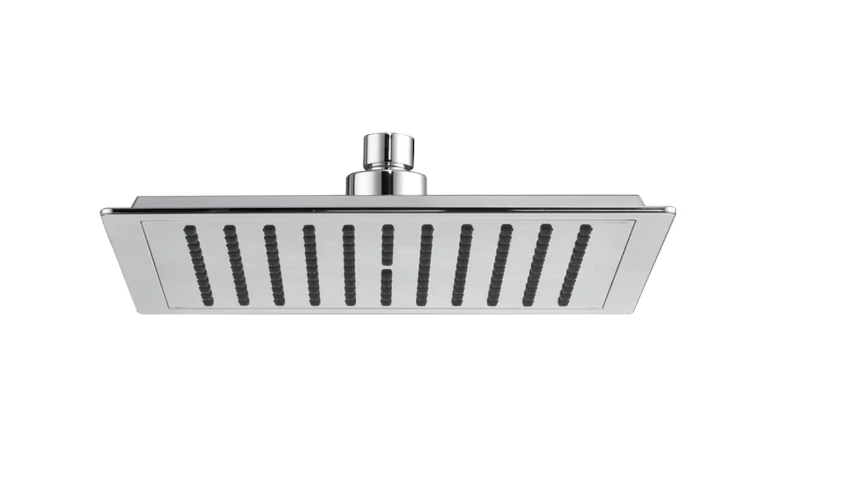 akuaplus Square Shower Head 10 inch, Chrome
