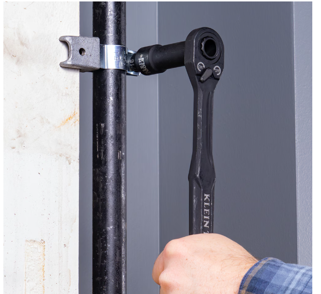 Klein Tools KNECT 3/8-Inch Drive Impact-Rated Pass Through Socket Set, 15-Piece (New)