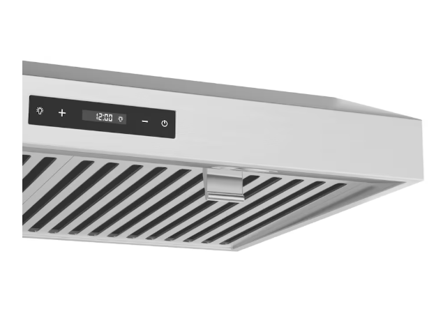 Vissani 30-inch 460CFM Under Cabinet Range Hood with 6-Speed Setting and Touch Controls in Stainless Steel