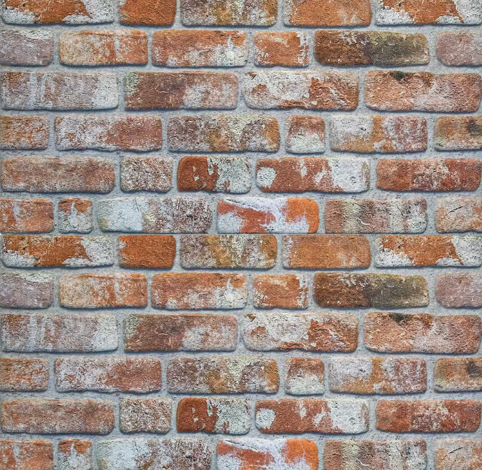 Dundee Deco 39.4-inch x 19.7-inch Faux Brick Styrofoam 3D Decorative Wall Panel in Red Grey Brown (10-Pack)