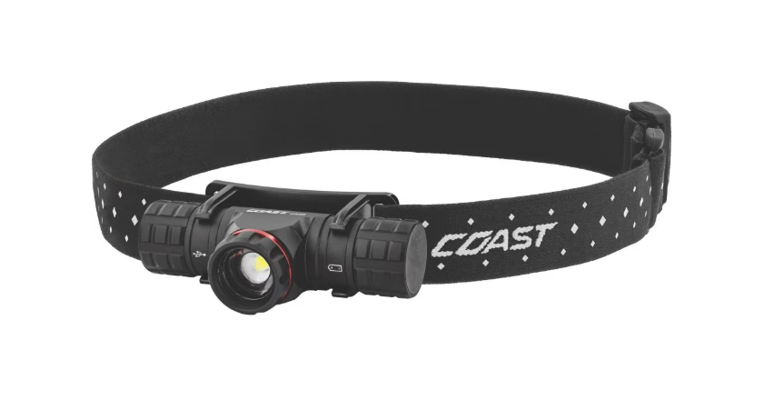 Coast XPH30R 1200 Lumen Rechargeable Dual Power Magnetic LED Headlamp (New)