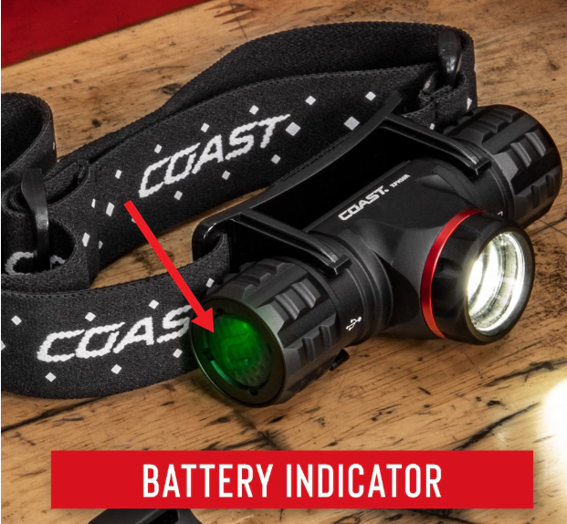 Coast XPH30R 1200 Lumen Rechargeable Dual Power Magnetic LED Headlamp (New)