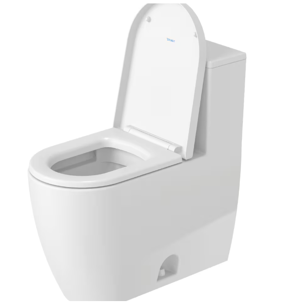 Duravit ME by Starck Elongated Closed Toilet Seat with Quiet Close in White (New)