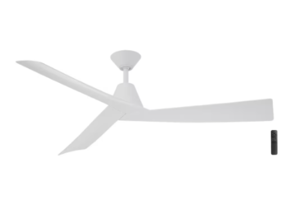 Easton 60-inch Indoor/Covered Outdoor Matte White DC Motor Ceiling Fan (new)
