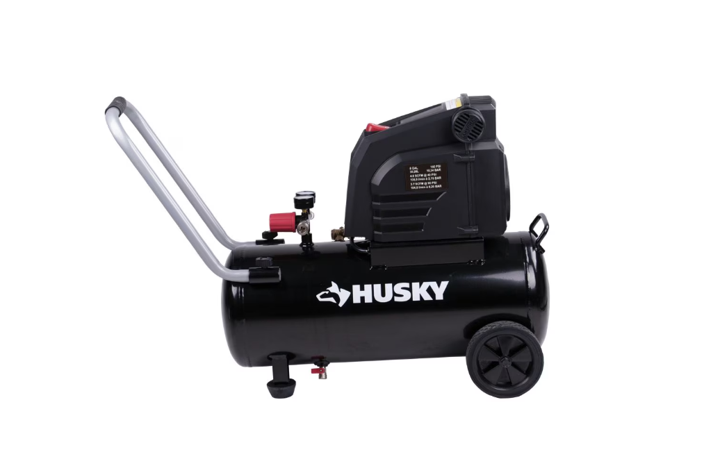 Husky 8 Gal. 150 PSI Hotdog Air Compressor