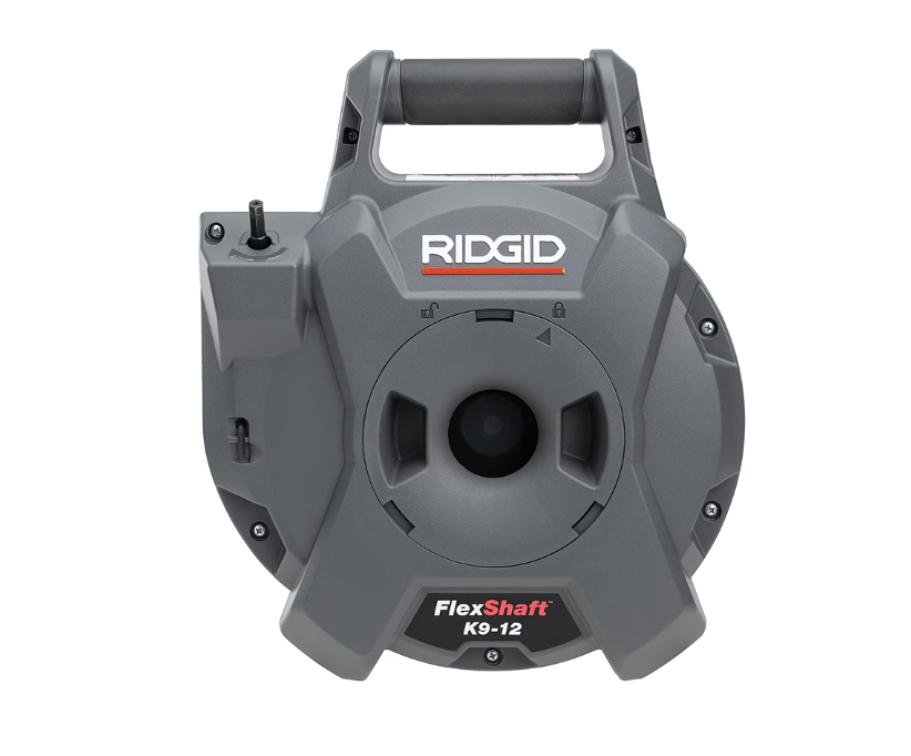RIDGID K9-12 FlexShaft Wall-to-Wall Drain Cleaner, 1/4 in. x 30 ft. Cleans 1-1/4 in. to 2 in. Pipes