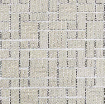 Beige Porcelain Mosaic Tile