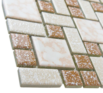 Beige Porcelain Mosaic Tile