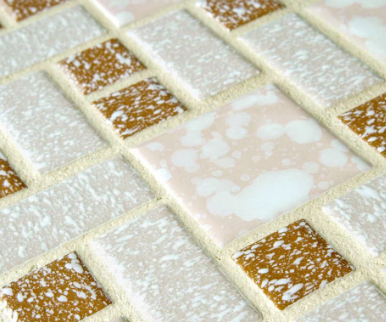 Beige Porcelain Mosaic Tile