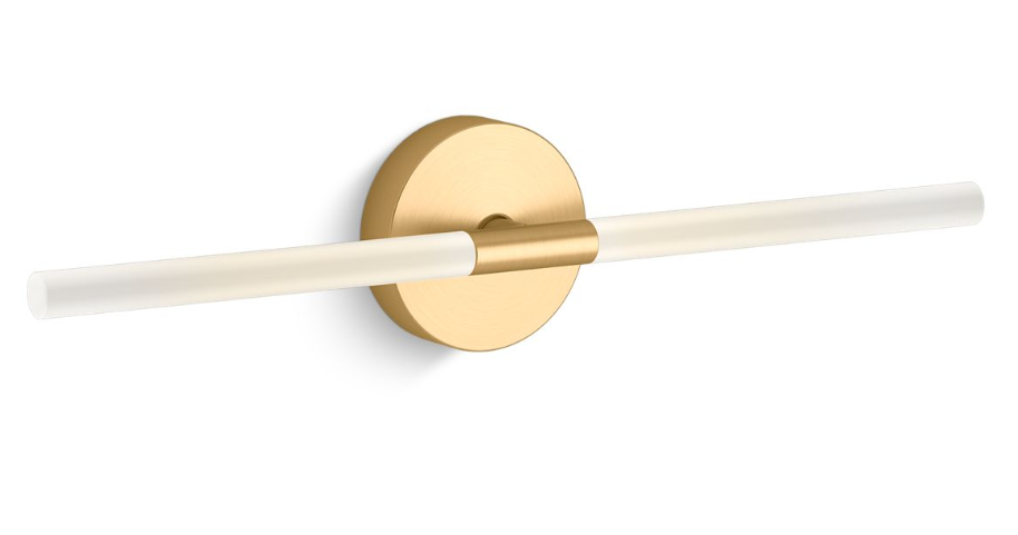 Gold LED Wall Sconce
