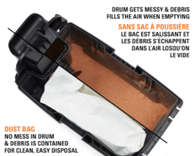 RIDGID 11L (3 Gal.) 18V Cordless Wet Dry Shop Vacuum with Expandable Hose and Accessories (Tool-Only)