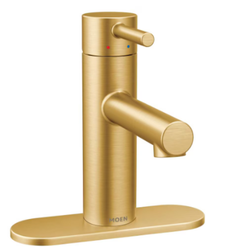 Moen Gold Bathroom Faucet