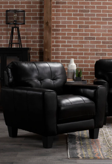 Genuine Leather Armchair