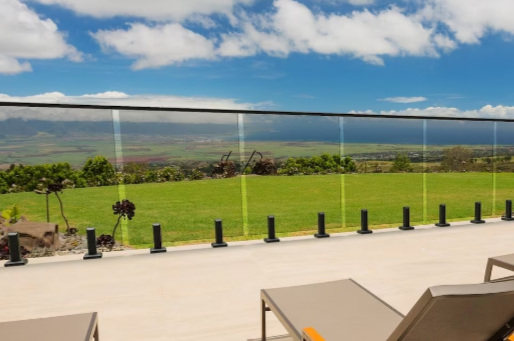 Peak Glass Railing Top Rail