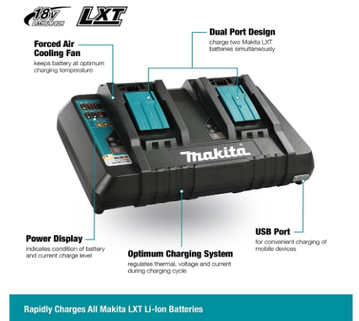 Makita 18V Battery & Charger Set