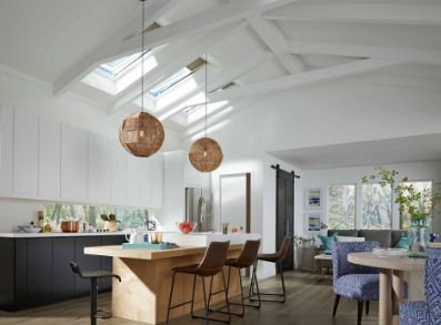 21 1/2" Solar Powered Deck Mount Skylight