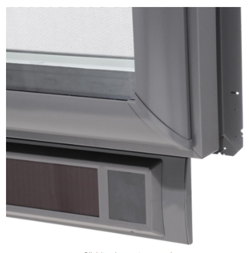 21 1/2" Solar Powered Deck Mount Skylight