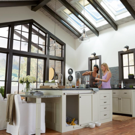 22 1/2" Solar Powered Curb Mount Skylight