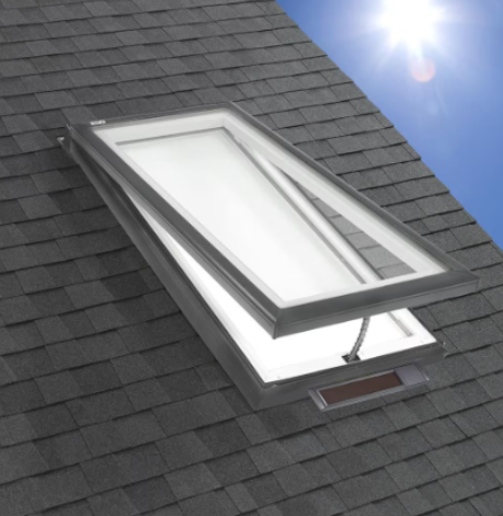 22 1/2" Solar Powered Curb Mount Skylight