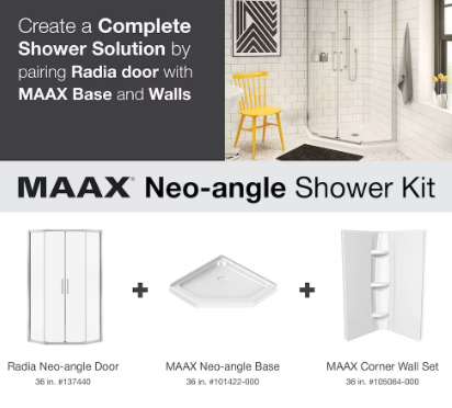 Sliding Corner Shower Door