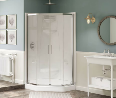 Sliding Corner Shower Door