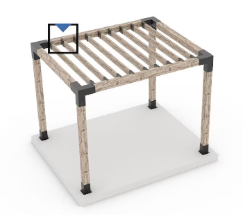 Toja Grid Knect 2x6 Bracket