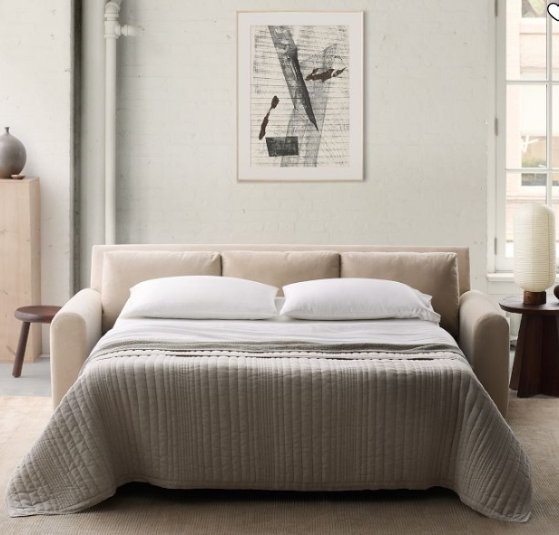 Velvet Sleeper Sofa