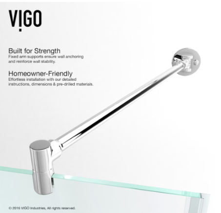 VIGO Gemini Corner Shower Enclosure