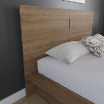 Light Oak Full Bed Frame (new)