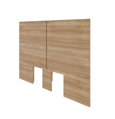 Light Oak Full Bed Frame (new)