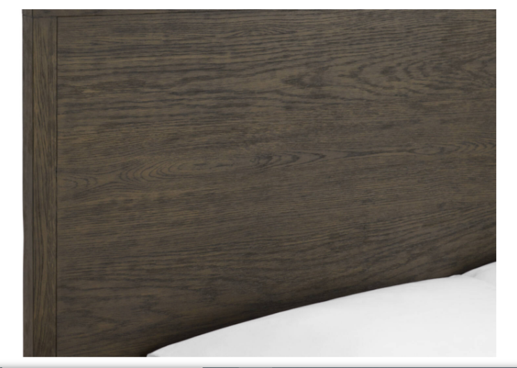 Queen Sized Dark Wood Aiden Bed