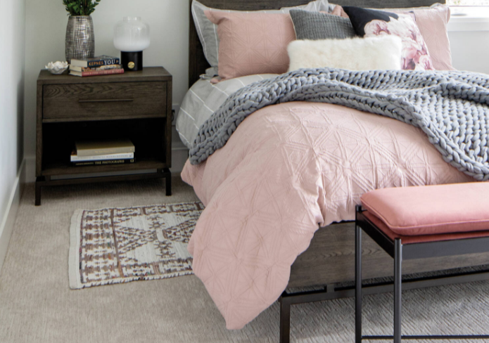 Queen Sized Dark Wood Aiden Bed