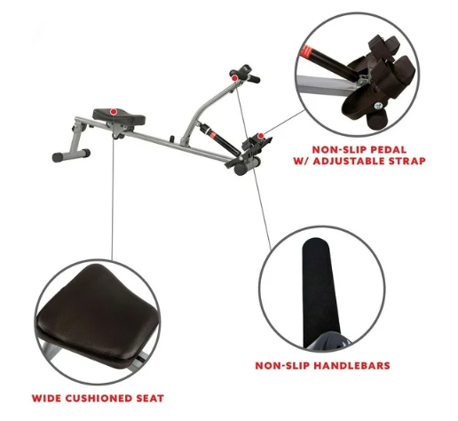 Sunny Health Rowing Machine (new)