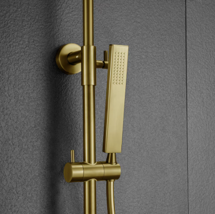 Gold Shower/Tub System