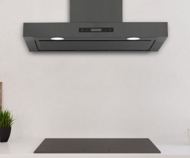 Ancona Black Stainless Steel Range Hood (new)