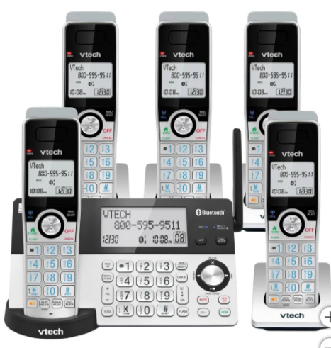 Vtech Connect to Cell Answering System and Home Phone Set (new)