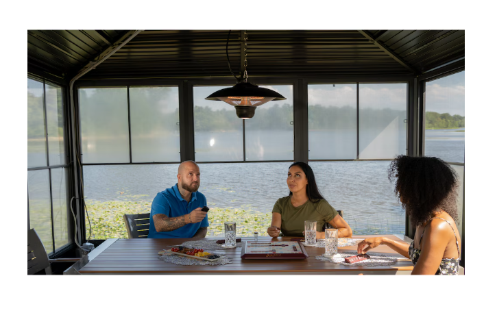 EnerG+ Hanging electric outdoor Heater with Remote (New)