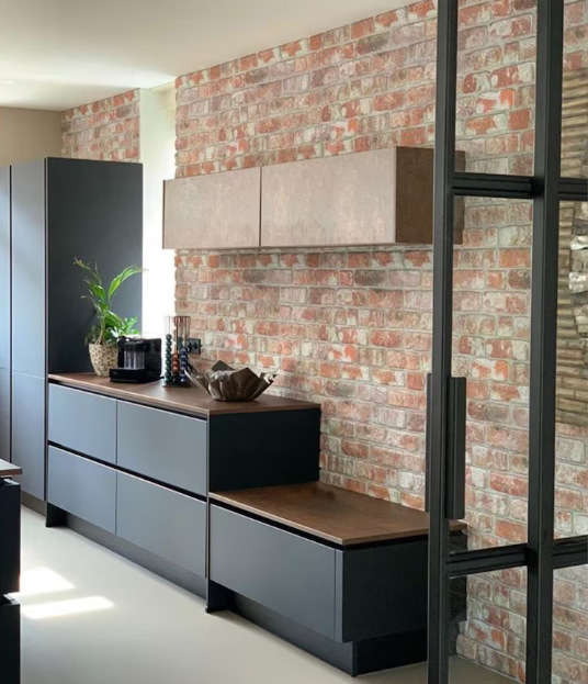 Dundee Deco 39.4-inch x 19.7-inch Faux Brick Styrofoam 3D Decorative Wall Panel in Red Grey Brown (10-Pack)