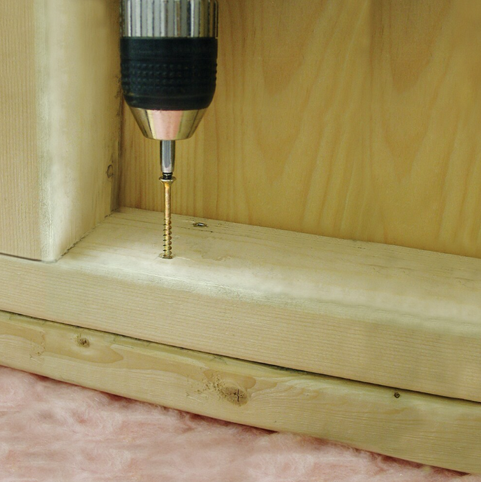 Paulin 8x2 Square Drive Construction Screws-4000pc