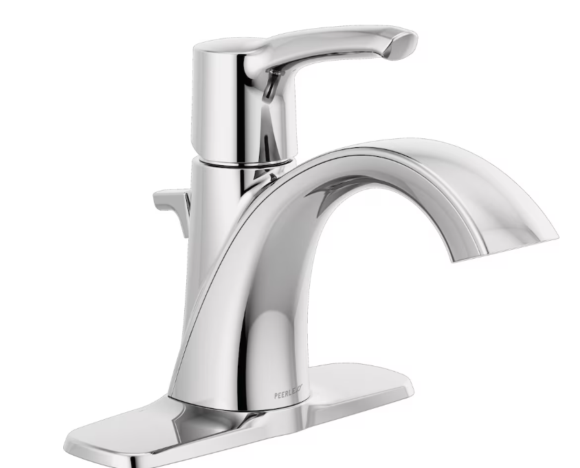 Peerless Parkwood Single Handle Bathroom Faucet in Chrome